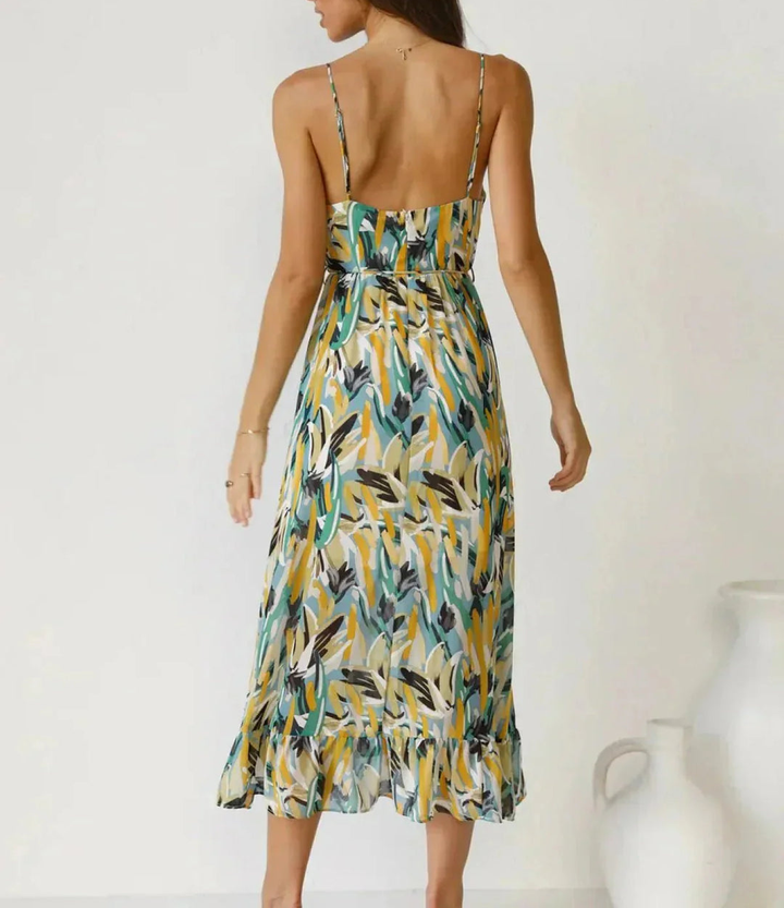 DELACROIX | Robe Midi Éclat Coloré