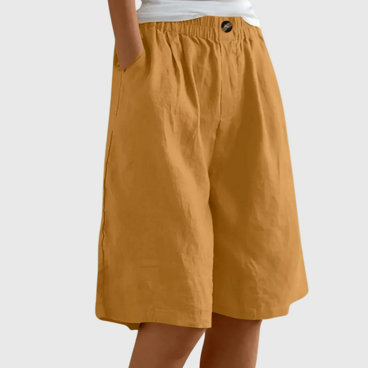 DELACROIX | Shorts Amples Taille Élastique Marie
