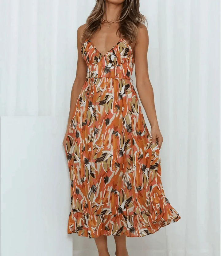 DELACROIX | Robe Midi Éclat Coloré