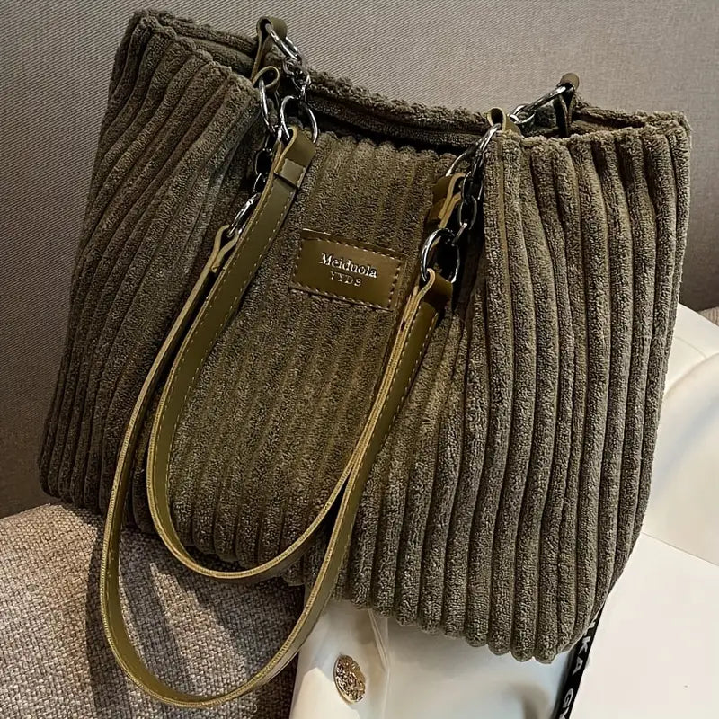 Sac fourre-tout en coton spacieux et élégant – Pratique et polyvalent au quotidien