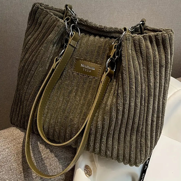 Sac fourre-tout en coton spacieux et élégant – Pratique et polyvalent au quotidien