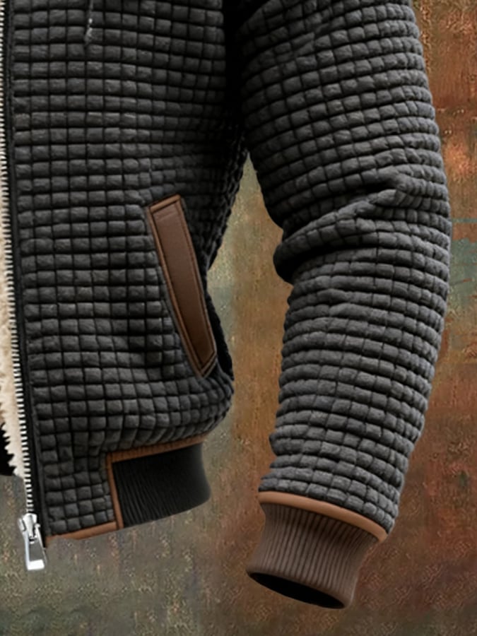 Veste Homme Chaude d’Hiver – Isolation Thermique et Protection Coupe-Vent