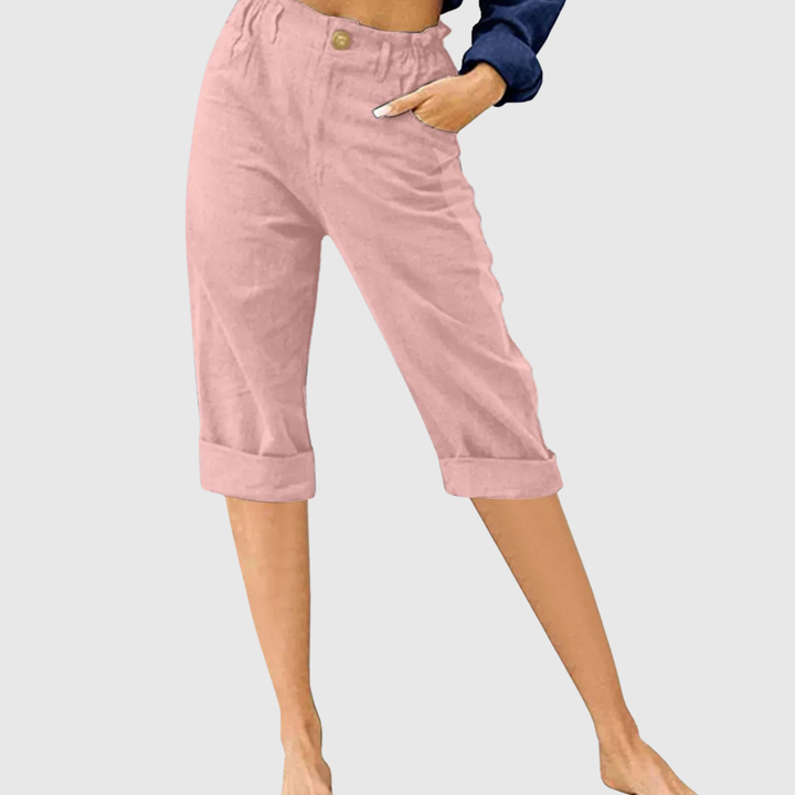 DELACROIX | Short Estival Fluide et Confortable Jade