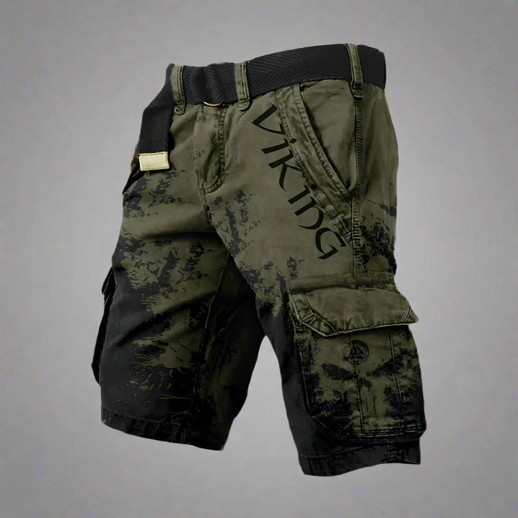 Short cargo confortable pour homme – Style viking et utilitaire