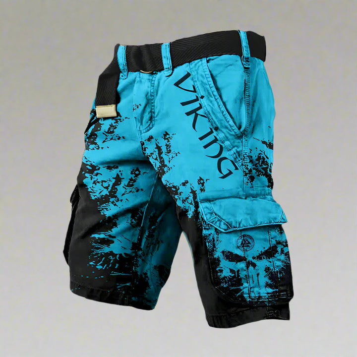 Short cargo confortable pour homme – Style viking et utilitaire