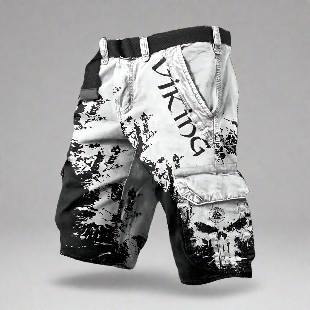 Short cargo confortable pour homme – Style viking et utilitaire