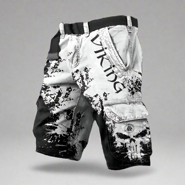 Short cargo confortable pour homme – Style viking et utilitaire