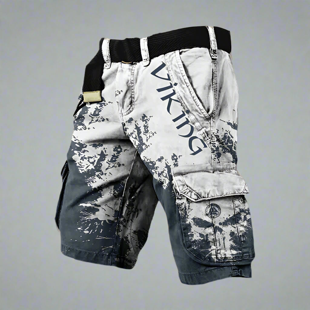 Short cargo confortable pour homme – Style viking et utilitaire