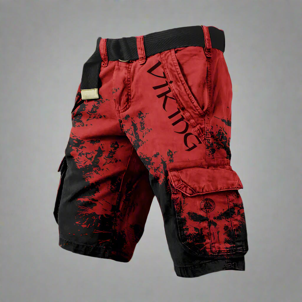 Short cargo confortable pour homme – Style viking et utilitaire