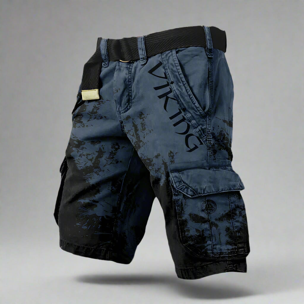 Short cargo confortable pour homme – Style viking et utilitaire