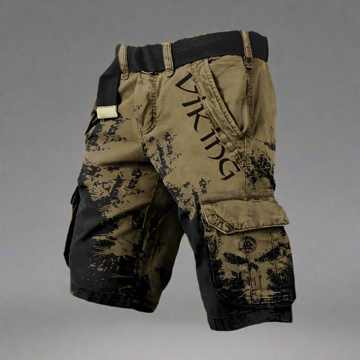 Short cargo confortable pour homme – Style viking et utilitaire