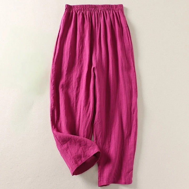 DELACROIX | Pantalon Fluide Taille Élastique Catherine