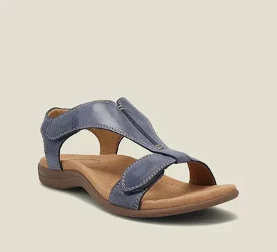 Sandales en Cuir à Brides Ajustables – Confort Ergonomique Estival
