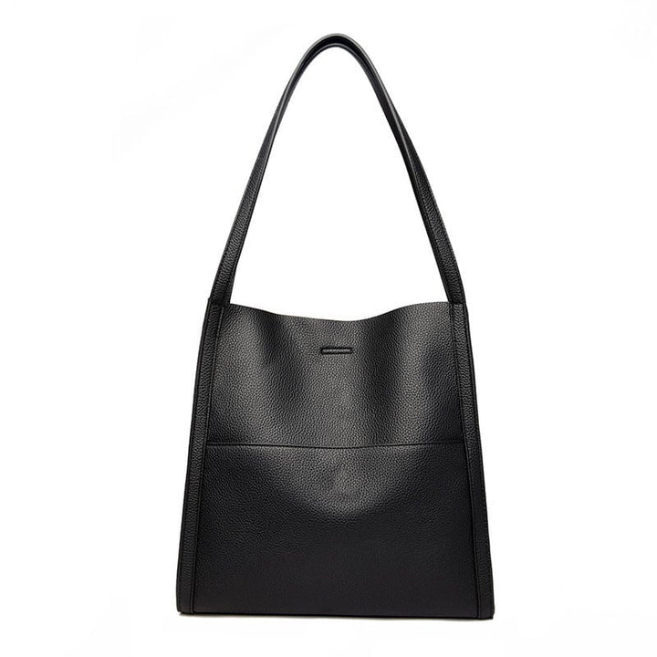 Sac à épaule femme spacieux en cuir souple – Élégant, minimaliste et confortable