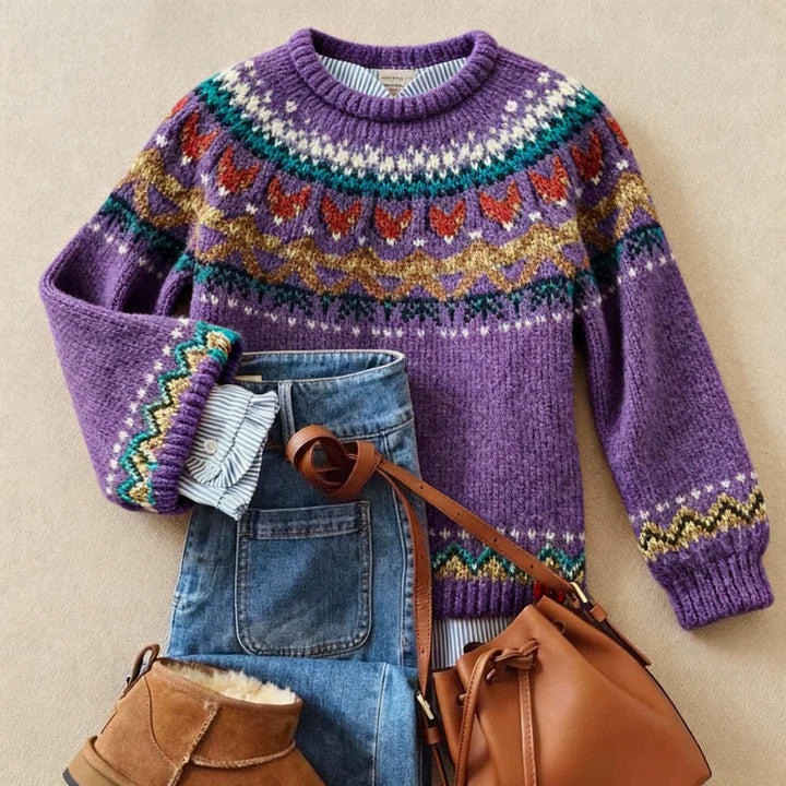 Pull Jacquard Nordique