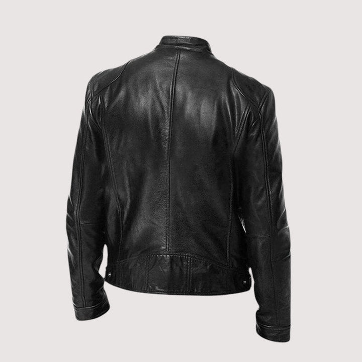 Veste en Cuir Élégante pour Homme – Cuir Véritable, Style Intemporel, Confort Toutes Saisons
