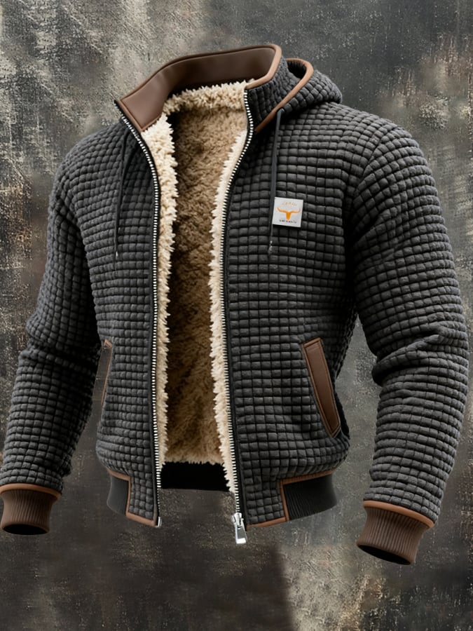 Veste Homme Chaude d’Hiver – Isolation Thermique et Protection Coupe-Vent