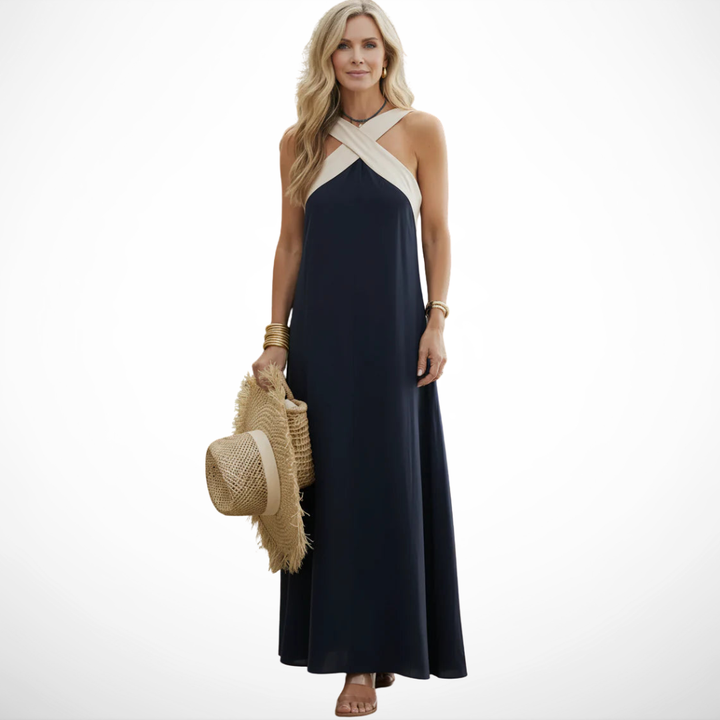 DELACROIX | Robe Maxi Élégance Riviera