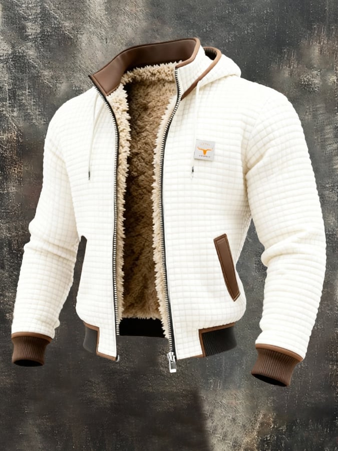 Veste Homme Chaude d’Hiver – Isolation Thermique et Protection Coupe-Vent