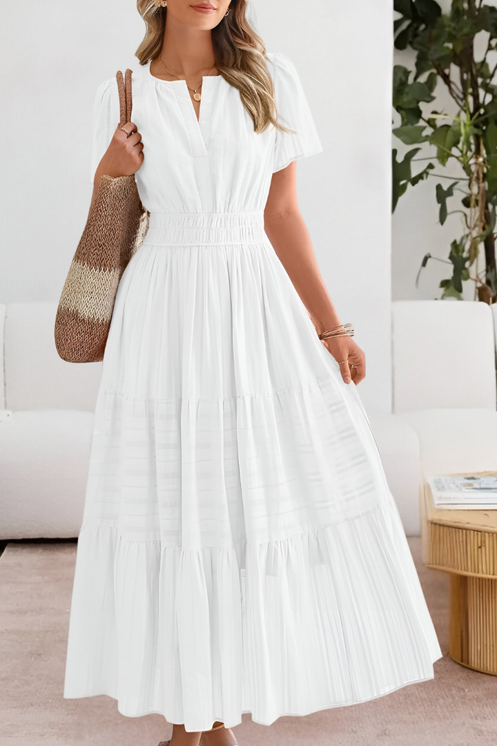Robe Midi Femme Fluide Bohème pour Été Confortable et Élégante