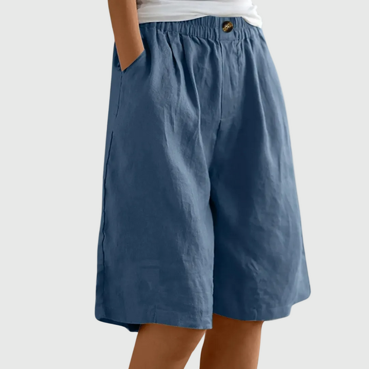 DELACROIX | Shorts Amples Taille Élastique Marie