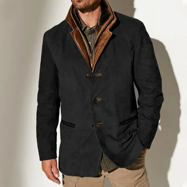 Veste Homme en Mélange de Laine – Chaleur, Confort et Élégance