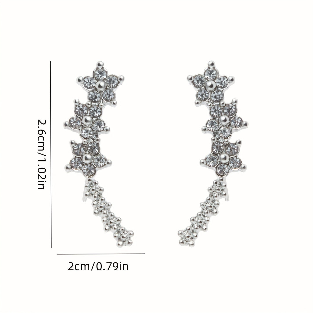 DELACROIX | BOUCLES D’OREILLES FLORALES INTEMPORELLES