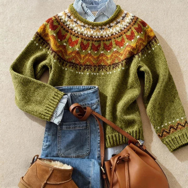 Pull Jacquard Nordique