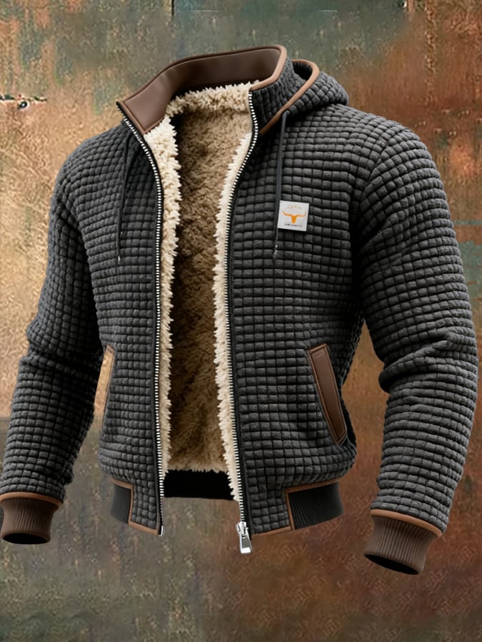 Veste Homme Chaude d’Hiver – Isolation Thermique et Protection Coupe-Vent