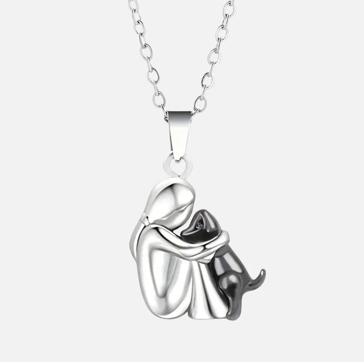 Collier design pour amoureux des chiens – bijou élégant et symbolique