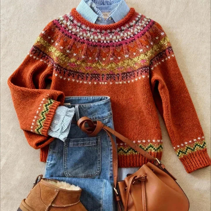 Pull Jacquard Nordique