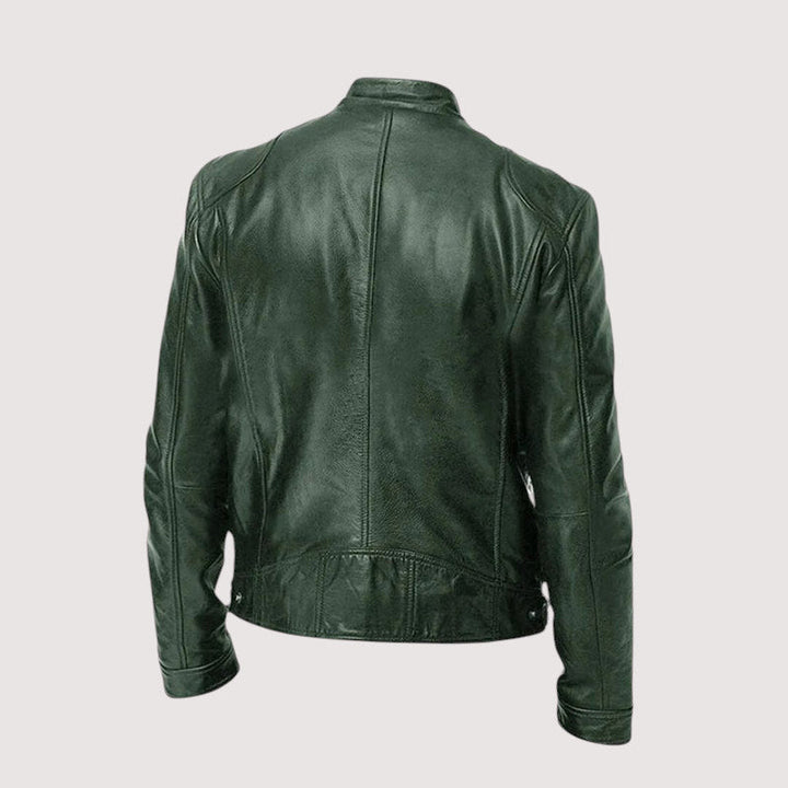 Veste en Cuir Élégante pour Homme – Cuir Véritable, Style Intemporel, Confort Toutes Saisons