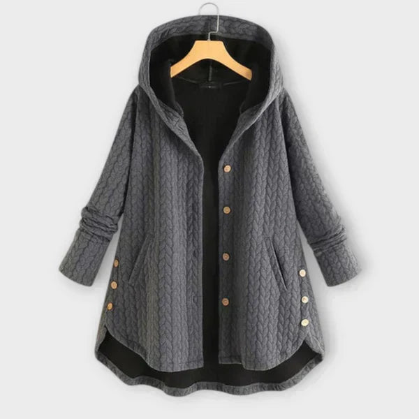 Manteau femme casual doublé chaud – veste d’hiver confortable