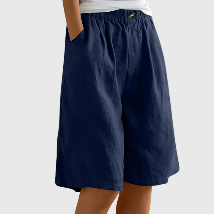 DELACROIX | Shorts Amples Taille Élastique Marie