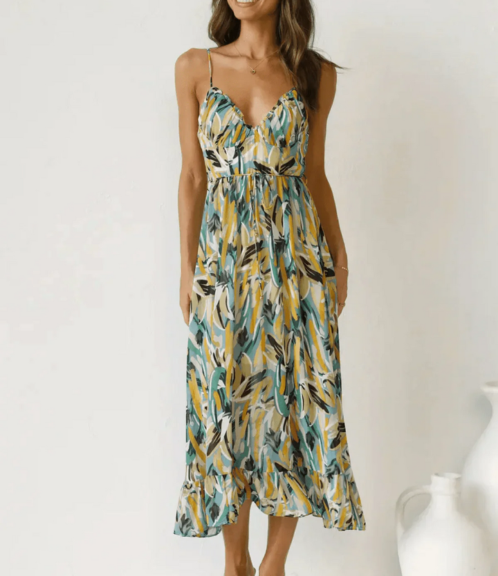 DELACROIX | Robe Midi Éclat Coloré