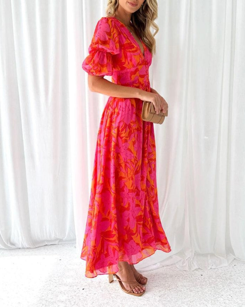 DELACROIX | Robe Maxi Éclat Solaire