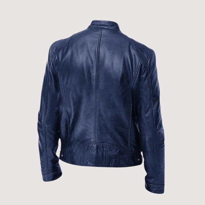 Veste en Cuir Élégante pour Homme – Cuir Véritable, Style Intemporel, Confort Toutes Saisons
