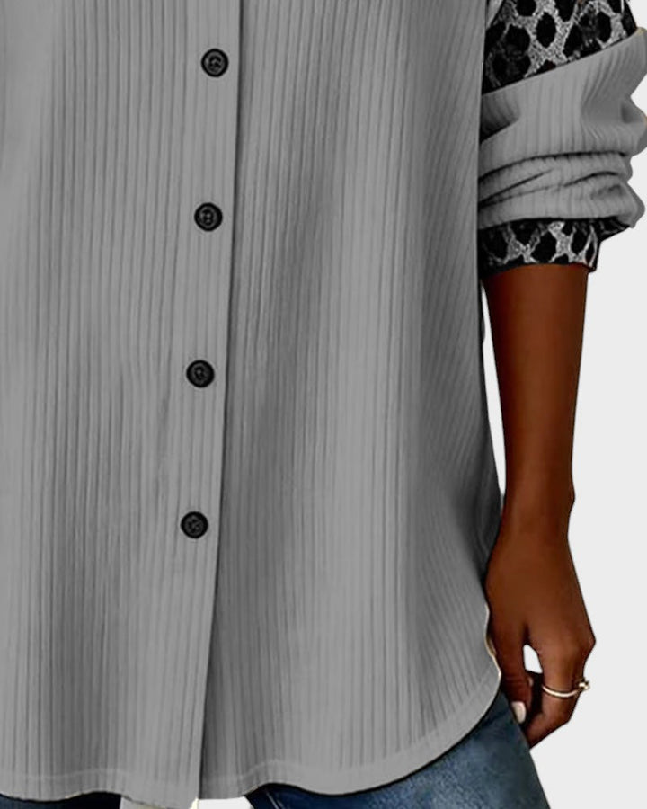 Chemise femme imprimé léopard | Décontractée &amp; chic
