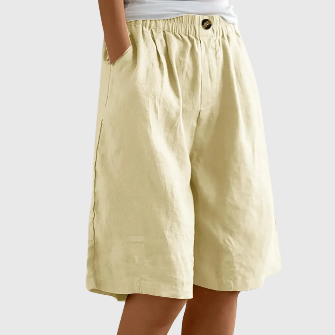 DELACROIX | Shorts Amples Taille Élastique Marie