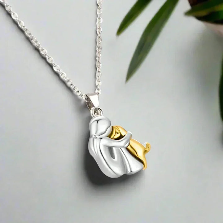 Collier design pour amoureux des chiens – bijou élégant et symbolique