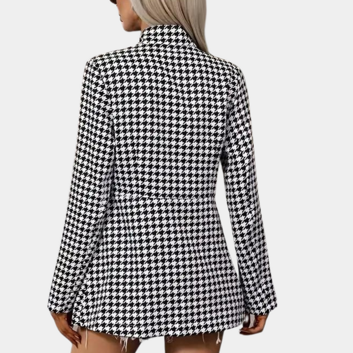 Blazer Élégant Femme  Coupe Structurée &amp; Charme Intemporel