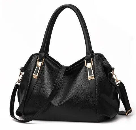 Sac À Main Femme Élégant Grande Capacité Avec Détails Dorés