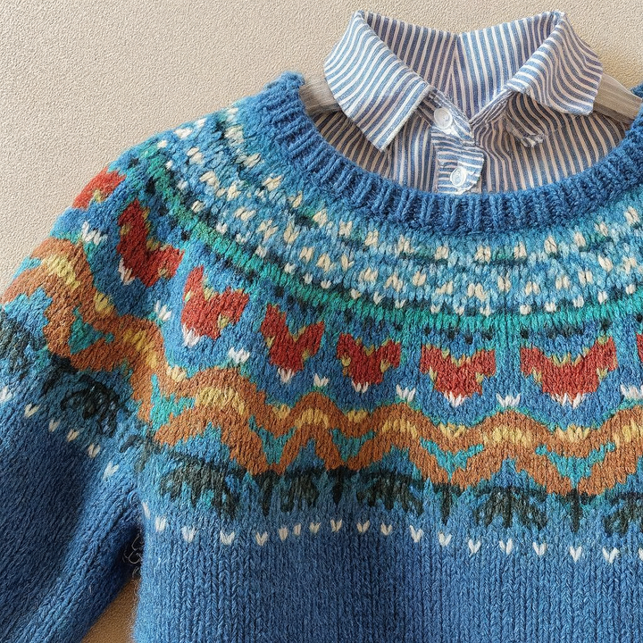 Pull Jacquard Nordique