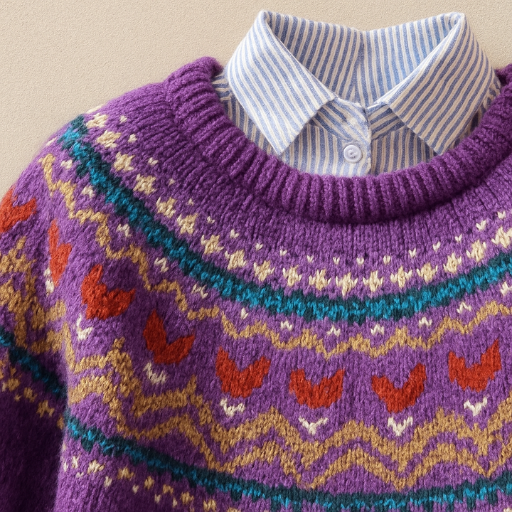 Pull Jacquard Nordique