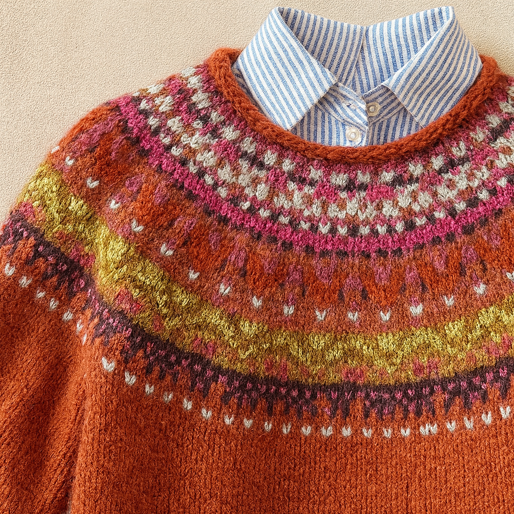 Pull Jacquard Nordique