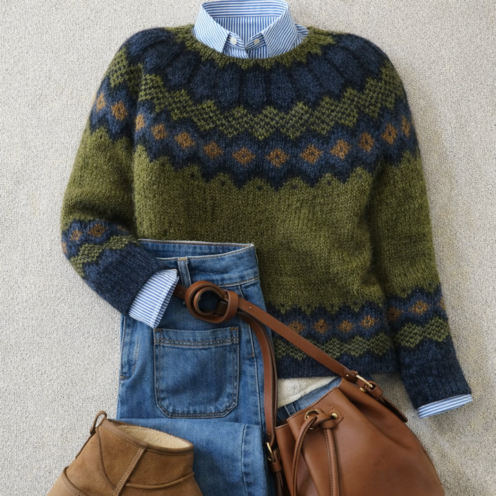 Pull Jacquard Nordique