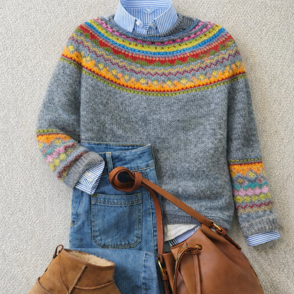 Pull Jacquard Nordique