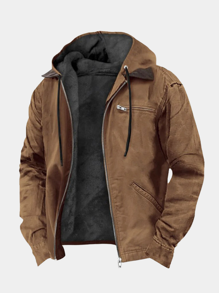 Manteau d’Hiver Élégant pour Homme – Manteau Chaud et Résistant aux Intempéries