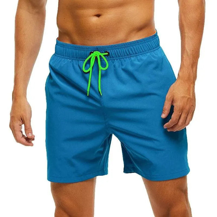 Short de bain homme sportif à séchage rapide et taille ajustable