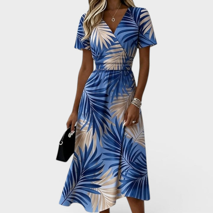 DELACROIX | Robe Élégante Florale Élina
